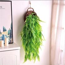 Kit 10 Pendente Samambaia 80cm Artificial Toque Real Folhagem Realista Decorativa Kit 10 Pendente Samambaia 80cm Artificial Toque Real Folhagem Realista Decorativa