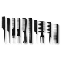 Kit 10 Pente Cabeleireiro Profissional Penteado Trança Corte Kit 10 Pente Cabeleireiro Profissional Penteado Trança Corte