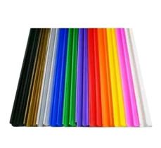 Kit 10 Perfil Canaleta Plásticos para Painel Canaletado de 100cm