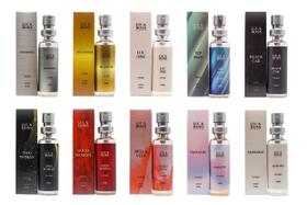Kit 10 Perfumes Luc & Ross 5 Femininos E 5 Masculinos 15 Ml Kit 10 Perfumes Luc & Ross 5 Femininos E 5 Masculinos 15 Ml