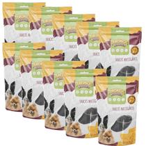 Kit 10 Petisco Casco Bovino Snacks 100% Natural Puresnacks