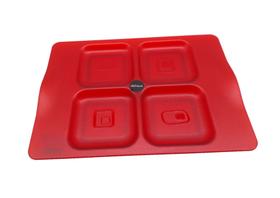 Kit 10 Petisqueiras 4 Divisórias Porção Couvert Restaurante