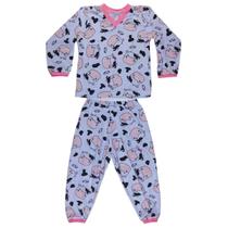 Kit 10 Pijama De Frio Longo Menina Juvenil Conjunto Conforto 6 8 Anos