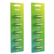 Kit 10 pilha alcalina a23 12v ele82195 elgin