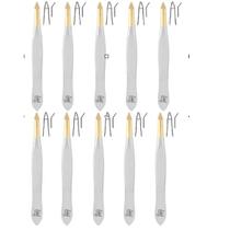Kit 10 Pinças 9cm 2321.303 - Edel Solingen