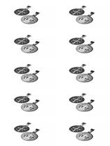 KIT 10 PINGENTE AÇO INOX PRATEADO REDONDO santo São Bento KIT 10 PINGENTE AÇO INOX PRATEADO REDONDO santo São Bento