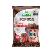 Kit 10 Pipocas Anlife Doce 60gr - Caramelo ou Chocolate