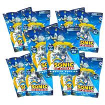 KIT 10 Pirulito Poplito Sonic Com Adesivos 9g Cada