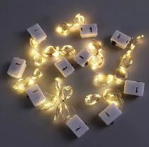 Kit 10 Pisca-pisca Fio De Fada Led Cordão Decorativo À prova Dagua