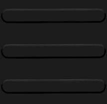 Kit 10 Piso Tátil Acessibilidade Direcional 25x25cm em PVC Preto