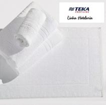 Kit 10 Pisos tapete toalha banheiro grosso 540 gr profiline Teka