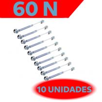 Kit 10 pistões a gás amortecedor p/ porta armário de cozinha/móveis 60n/80n /100n/120