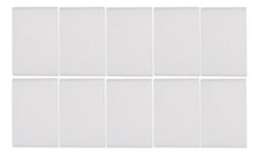 Kit 10 Placa 4x2 Cega Branca Liz - Tramontina Kit 10 Placa 4x2 Cega Branca Liz - Tramontina