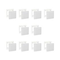 Kit 10 Placa 4X4 Cega S730200274 Gamma Silver Orion Schneide Kit 10 Placa 4X4 Cega S730200274 Gamma Silver Orion Schneide