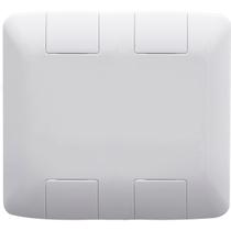 Kit 10 placa cega 4x4 aria branca tramontina 57203021 Kit 10 placa cega 4x4 aria branca tramontina 57203021