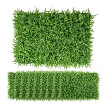 Kit 10 Placa De Samambaia Cheia 40x60 Jardim Vertical Artificial Muro Verde - Vai de Tech