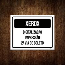 Kit 10 Placa Xerox Digitalização Impressão Boleto