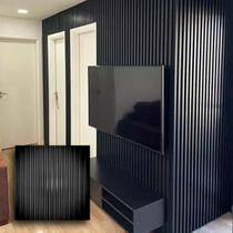 Kit 10 Placas 3D Efeito Gesso Decorativo 50X50cm Varios Modelos Revestimento PVC Auto Relevo