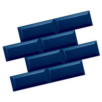 Kit 10 Placas 3d Pvc Azulejo De Metrô CORES Brilho -1 M2