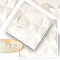 Kit 10 Placas 3d Revestimento De Parede Decorativa 25 x 25cm -