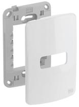 Kit 10 Placas 4x2 de 1 Posição + Suporte - Composé - WEG