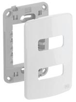 Kit 10 Placas 4x2 de 2 Posições + Suporte - Composé - WEG