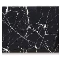 Kit 10 Placas Adesivas Mármore Parede 3d Preto Rajado