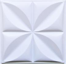 Kit 10 Placas Adesivo Floral 3d Pvc 50x50cm Adesiva Alto Relevo Kit 10 Placas Adesivo Floral 3d Pvc 50x50cm Adesiva Alto Relevo