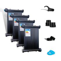 Kit 10 Placas Coletor Solar Aquecedor Piscina Selo A Inmetro