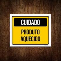 Kit 10 Placas Cuidado Produto Aquecido