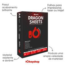 Kit 10 Placas de Pvc + 10 Folhas Imprimíveis A4 à Laser Confecção de Crachá Kit 10 Placas de Pvc + 10 Folhas Imprimíveis A4 à Laser Confecção de Crachá