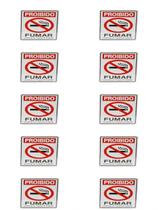 KIT 10 PlacaS DE Sinalizacão 20x15 Proibido Fumar C/ NFE