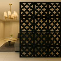 Kit 10 Placas Decorativas Vazadas Cobogó MDF Cru 3mm 30x30 ENVIO IMEDIATO Kit 10 Placas Decorativas Vazadas Cobogó MDF Cru 3mm 30x30 ENVIO IMEDIATO