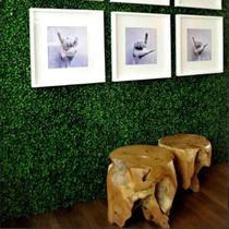 Kit 10 Placas Grama Bucho Verde Muro Inglês 40 x 60 Decoração