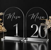 Kit 10 Placas Numéricas de Mesa De Casamento Festa Acrílico Espelhado e Transparente Kit 10 Placas Numéricas de Mesa De Casamento Festa Acrílico Espelhado e Transparente
