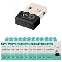 Kit 10 Placas para conectar no Wifi Rede sem Fio USB Atacado - Shinka