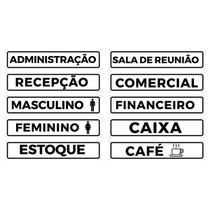 Kit 10 placas PVC 25x5cm PME