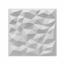 Kit 10 placas pvc 3d revestimento de parede decorativa 25 cm