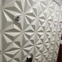 Kit 10 Placas Revestimento Auto Adesivo Bruxelas 50cm X 50cm