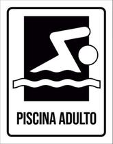 Kit 10 Placas Setor Piscina Adulto 36X46