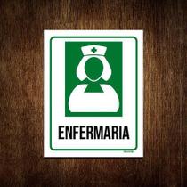 Kit 10 Placas Sinalização Hospitalar Enfermaria Kit 10 Placas Sinalização Hospitalar Enfermaria