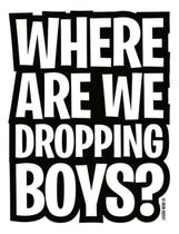 Kit 10 Placas Where Are We Dropping Boys