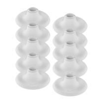 Kit 10 Plafon Economic Bocal Soquete E27 Branco - Taschibra