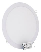 kit 10 Plafon Led 24w Quente Redondo Embutir Margirius