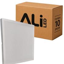 Kit 10 Plafon Led Sobrepor Quadrado 32W 6500K (Branco Frio) 2240L Bivolt Termo EcoPanel ALI-1PF007 ALI