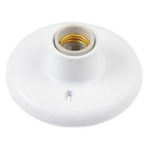 Kit 10 Plafon Plafonier Branco Bocal Porcelana E27 100w Set - SET Iluminação