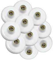 Kit 10 Plafonier Plafon Em Soquete De Porcelana 100W