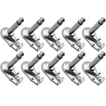 Kit 10 Plug Conector P10 Mono Em L Modelo Cachimbo Qualidade Kit 10 Plug Conector P10 Mono Em L Modelo Cachimbo Qualidade