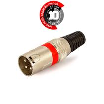 Kit 10 Plug Kanon Macho - Vermelho Kit 10 Plug Kanon Macho - Vermelho