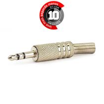 Kit 10 Plug P2 Metal - Estéreo Kit 10 Plug P2 Metal - Estéreo